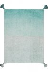 C-DE-EMERALD 4 x 5 Small Ombre Emerald Washable Rug