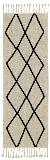 C-BW-BEREBER-BEIGE-P Bereber Beige 8 Foot Runner Rug - Home