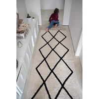 C-BW-BEREBER-BEIGE-P Bereber Beige 8 Foot Runner Rug - Home-2