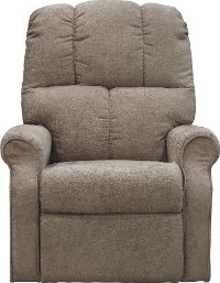 Mushroom Tan Power Reclining Lift Chair