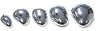 Clearance Set of 5 Silver Ceramic Stones