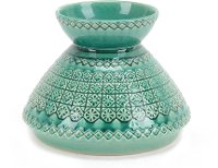 6 Inch Green Ceramic Vase