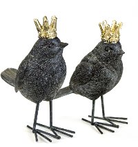 Assorted Bird with Crown