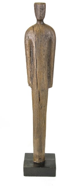 Large Brown Figurine Statue
