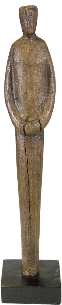 Small Brown Figurine Statue
