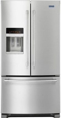 MFI2570FEZ Maytag French Door Refrigerator - 36 Inch Stainless Steel