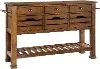 District Light Brown Sideboard