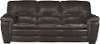 Casual Contemporary Brown Leather Sofa - Tanner