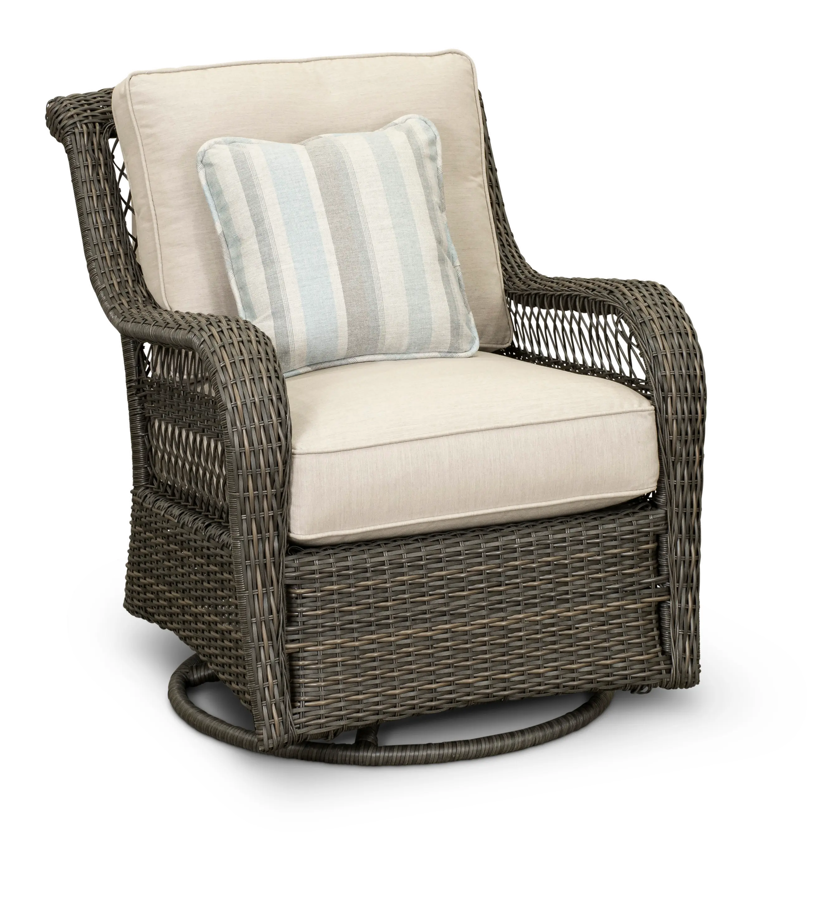 BGS13123P08/SWVCHAIR Riviera Outdoor Patio Swivel Glider Chair-1