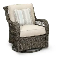 BGS13123P08/SWVCHAIR Riviera Outdoor Patio Swivel Glider Chair
