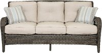 Wicker Outdoor Patio Sofa - Riviera