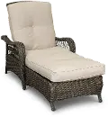BGS13102P10/CHAISE Riviera Wicker Outdoor Patio Chaise Lounge