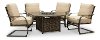 5 Piece Patio Fire Pit Set - Davenport