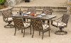 Davenport Collection 7 Piece Outdoor Patio Dining Set