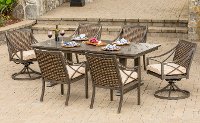Davenport Collection 7 Piece Outdoor Patio Dining Set