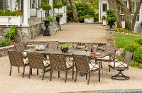 Davenport Collection 9 Piece Outdoor Patio Dining Set