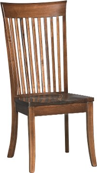Toffee Slat Back Dining Chair - Buckeye Collection