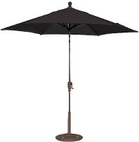 9' Black Patio Umbrella