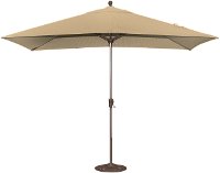 6.5' x 10' Champagne Patio Umbrella