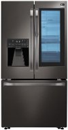 LSFXC2496D LG STUDIO 36 InstaView™ Black Stainless Steel Door-in-Door French Door Refrigerator