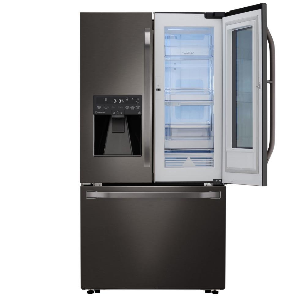 LSFXC2496D LG Studio Counter Depth French Door Smart Refrigerator with Door-in-Door - 23.5 cu. ft., 36 Inch Black Stainless Steel-3