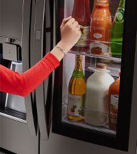 LFXS30796D LG 29.6 cu. ft. French Door-in-Door Smart Refrigerator with ColdSaver Panel - 36 Inch Black Stainless Steel-4
