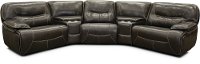 Ghost Gray 5 Piece Home Theater Seating - Max