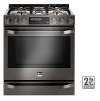 LSSG3019BD LG STUDIO Gas Range - 6.3 cu. ft. Black Stainless Steel-2
