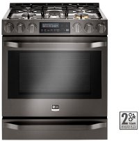 LSSG3019BD LG STUDIO Gas Range - 6.3 cu. ft. Black Stainless Steel-2