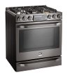LSSG3019BD LG STUDIO Gas Range - 6.3 cu. ft. Black Stainless Steel-3
