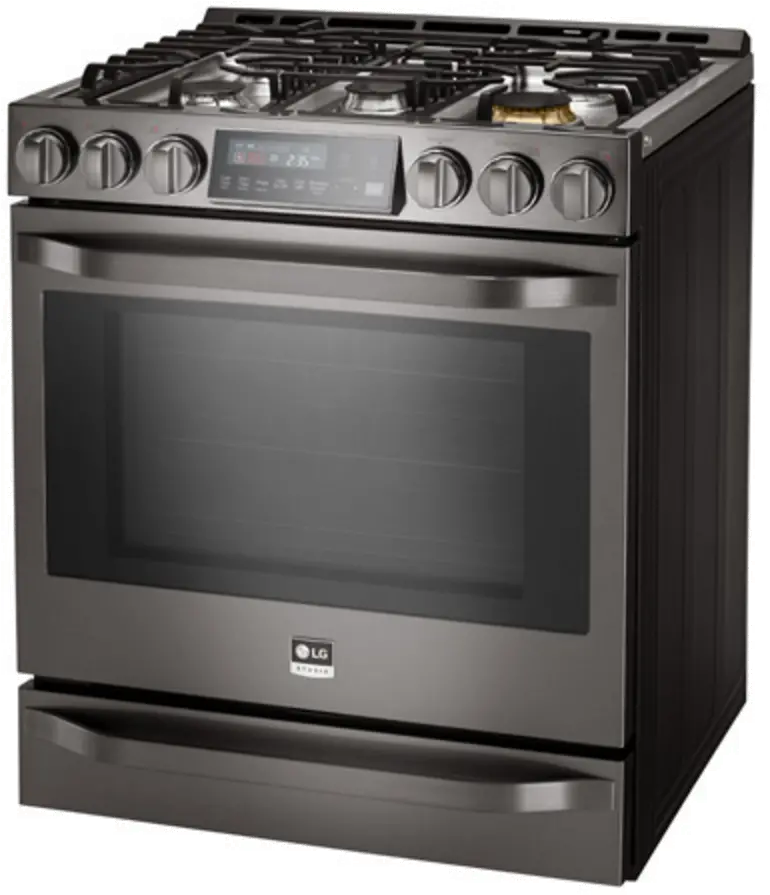 LSSG3019BD LG STUDIO Gas Range - 6.3 cu. ft. Black Stainless Steel-4