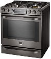 LSSG3019BD LG STUDIO Gas Range - 6.3 cu. ft. Black Stainless Steel-4