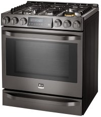 LSSG3019BD LG STUDIO Gas Range - 6.3 cu. ft. Black Stainless Steel-4