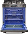 LSSG3019BD LG STUDIO Gas Range - 6.3 cu. ft. Black Stainless Steel-5