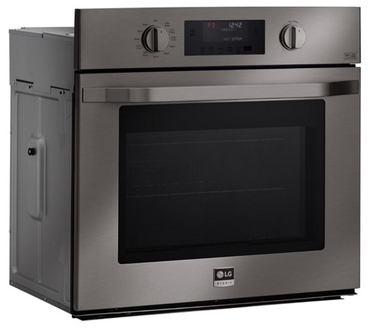 LSWS309BD LG STUDIO Single Wall Oven - 4.7 cu. ft. Black Stainless Steel-2