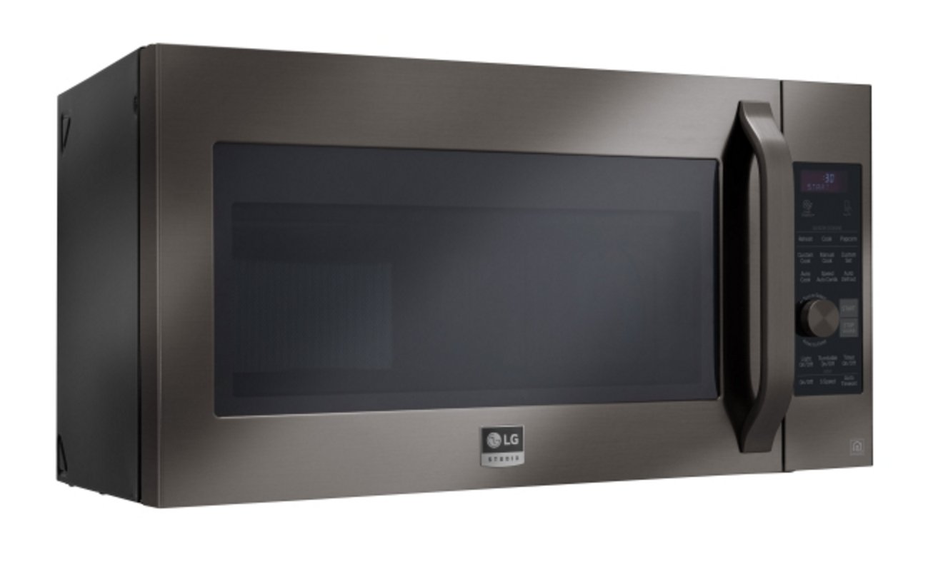 LSMC3089BD LG Studio Over the Range Microwave - 1.7 cu. ft. Black Stainless Steel-2