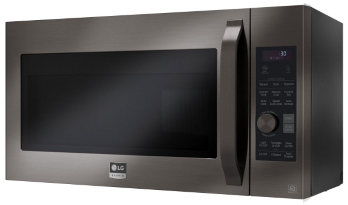 LSMC3089BD LG Studio Over the Range Microwave - 1.7 cu. ft. Black Stainless Steel-3