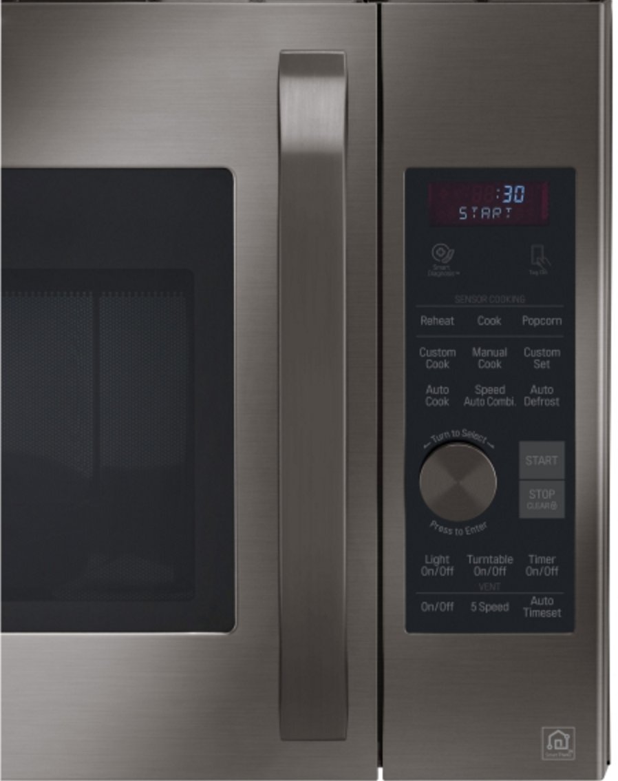 LSMC3089BD LG Studio Over the Range Microwave - 1.7 cu. ft. Black Stainless Steel-5
