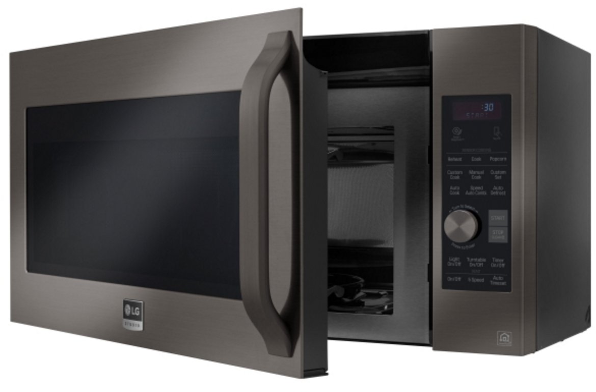 LSMC3089BD LG Studio Over the Range Microwave - 1.7 cu. ft. Black Stainless Steel-6