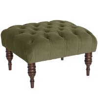 30-4RGLMS Regal Moss Tufted Ottoman -3