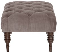 30-4RGLSMK Regal Smoke Tufted Ottoman