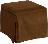 37-2SKRGLCHC Regal Chocolate Skirted Storage Ottoman-3