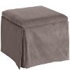37-2SKRGLSMK Regal Smoke Skirted Storage Ottoman-3
