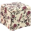 37-2SKSHNHLDRD Shaana Holiday Red Skirted Storage Ottoman-5