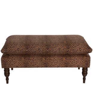 5125CHTERT Cheetah Earth Pillow Top Bench-1