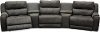 Slate Gray 5 Piece Power Reclining Sectional - Dazzle-2