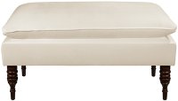 5125RGLANTWHT Regal Antique White Pillow Top Bench