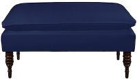 5125VLVNV Velvet Navy Pillow Top Bench
