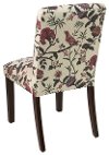 63-6SHNHLDRD Shaana Holiday Red Upholstered Dining Chair -3