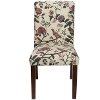 63-6SHNHLDRD Shaana Holiday Red Upholstered Dining Chair -4